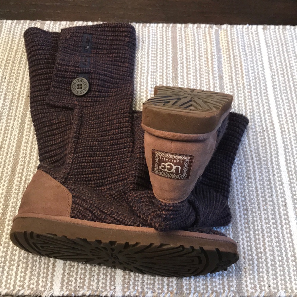 💫Brown Knitted UGG Boots💫